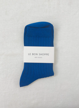 Load image into Gallery viewer, Her Socks, Cobalt
