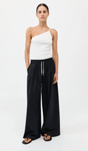 Load image into Gallery viewer, Wool Drawstring Pants, Black
