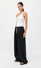 Load image into Gallery viewer, Wool Drawstring Pants, Black
