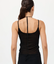 Load image into Gallery viewer, Layered Halter Tank, Black
