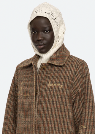Lorena Knit Balaklava, Cream