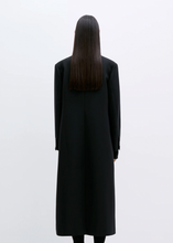 Load image into Gallery viewer, Light Wool Coat, Black

