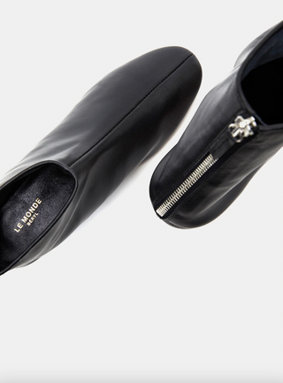 Luna Boot Leather, Black