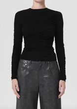 Load image into Gallery viewer, Tania Twist Tee, Black
