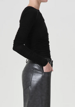Load image into Gallery viewer, Tania Twist Tee, Black
