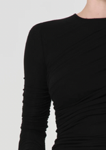 Load image into Gallery viewer, Tania Twist Tee, Black

