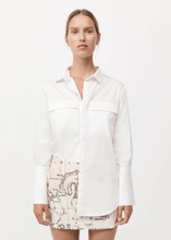 Load image into Gallery viewer, Classic Utility Shirt, White
