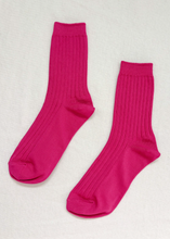 Load image into Gallery viewer, Her Socks, Fuchsia
