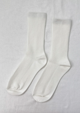 Load image into Gallery viewer, Trouser Socks, Classic White
