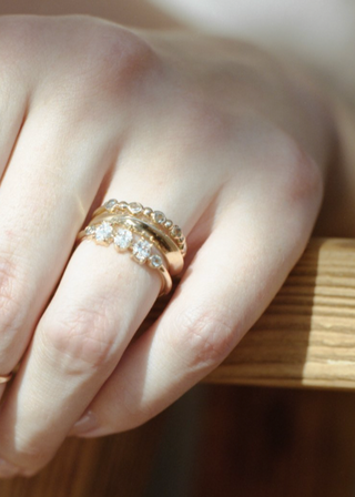 Ondine Ring, Diamond