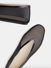 Load image into Gallery viewer, Luna Slipper Mesh, Black
