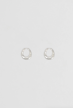 Load image into Gallery viewer, Daija Hoop Small, Silver
