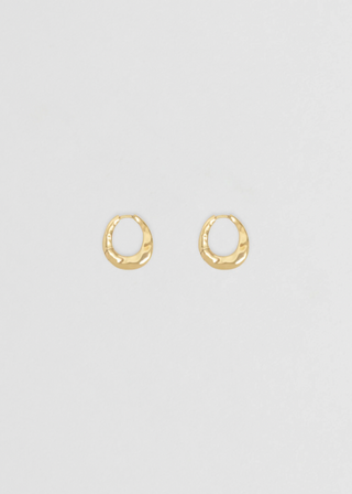Daija Hoop Small, Gold