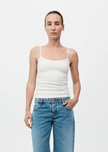 Load image into Gallery viewer, Rib Cami, White
