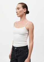 Load image into Gallery viewer, Rib Cami, White
