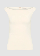 Load image into Gallery viewer, Slim Bateau Top, Off White

