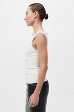 Load image into Gallery viewer, Slim Bateau Top, Off White
