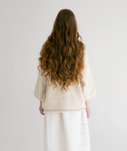 Load image into Gallery viewer, Knit Cotton Jumper, Ivory
