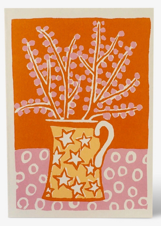 Jug and Blossom Cards, 10 Pack