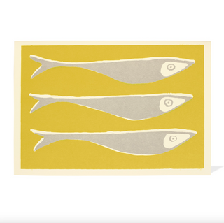 Fish Card, Yellow