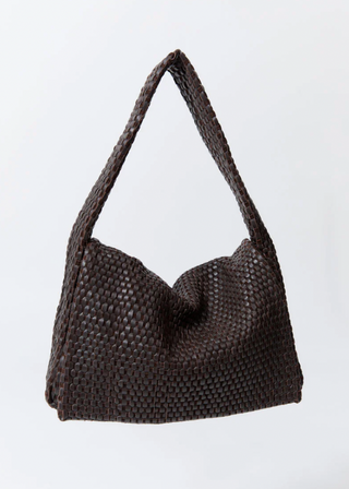 Lattice Everyday Satchel, Brown