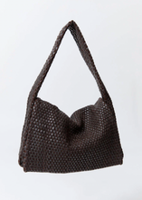 Load image into Gallery viewer, Lattice Everyday Satchel, Brown
