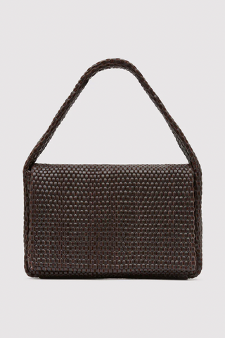 Lattice Everyday Satchel, Brown