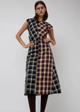 Load image into Gallery viewer, Rochelle Dress, Mixed Plaid
