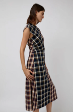 Load image into Gallery viewer, Rochelle Dress, Mixed Plaid
