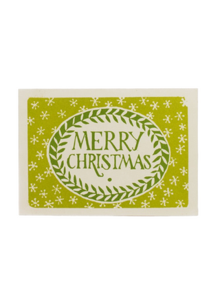 Merry Christmas Card, Sap / Grass