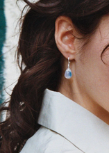 Load image into Gallery viewer, Gota Mini Earrings, Opaline White
