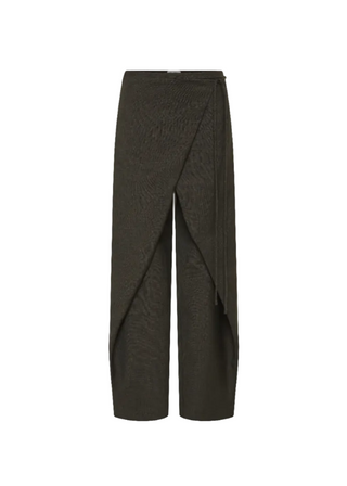 Wrap Rouleau Pants, Umber