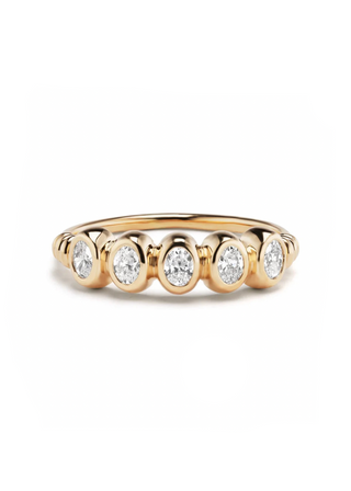 Petite Delphine Ring, Diamond