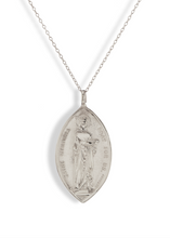 Load image into Gallery viewer, St. Dymphna Necklace, Sterling Silver
