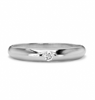 Diamond Barnes Ring, Silver