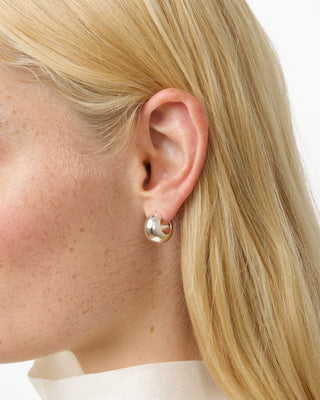 The Simone Earrings, Silver