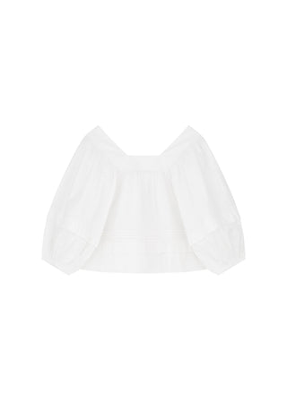 Alice Blouse, Optic White