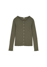 Load image into Gallery viewer, Edie Cardigan, Olive
