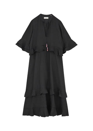 Frigga Dress, Black
