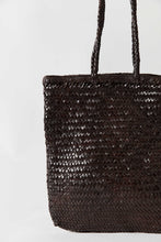 Load image into Gallery viewer, Bagu Woven Tote, Chocolate
