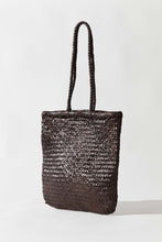 Load image into Gallery viewer, Bagu Woven Tote, Chocolate
