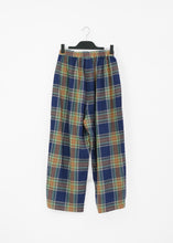 Load image into Gallery viewer, Tartan Pants, Navy
