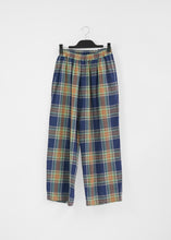 Load image into Gallery viewer, Tartan Pants, Navy

