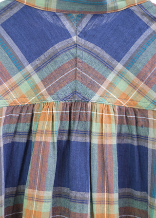 Tartan Shirt, Navy
