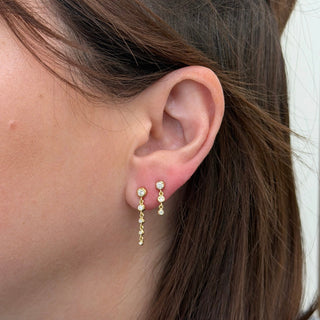 Tiered Diamond Nesting Gem, Three Drop