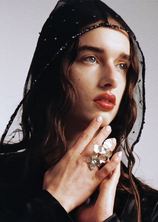 Tikki Net Cap, Black/Silver
