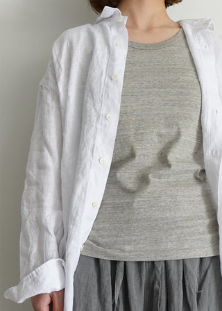 Undyed Cotton Tank, Grey