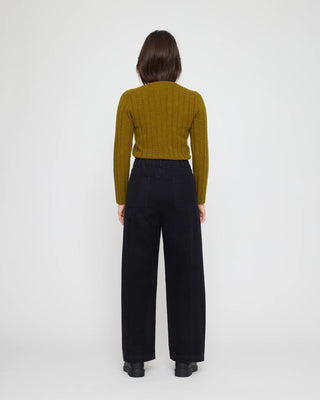 Unisex Straight Legged Trouser, Black