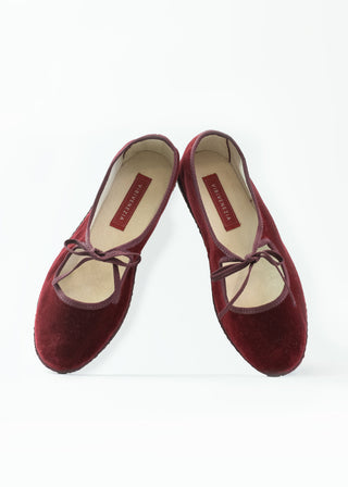 Brigitte Satin Velvet, Bordeaux