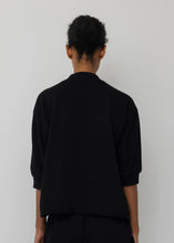 Load image into Gallery viewer, Short Sleeve Sweatshirt, Black
